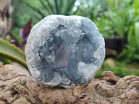 Natural Blue Celestite Specimens x 2 From Sakoany, Madagascar
