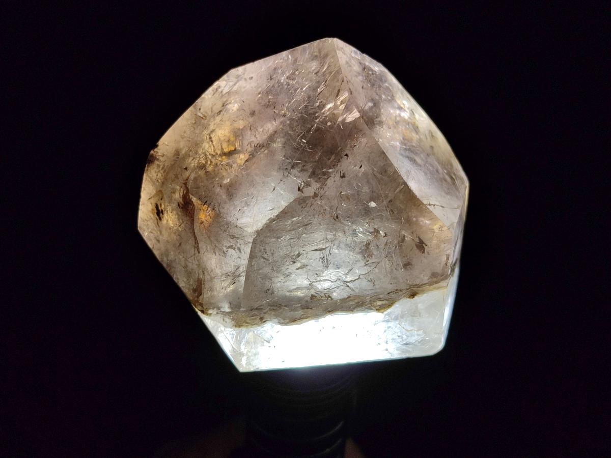 Polished Mixed Smokey Quartz Crystals x 2 From Madagascar