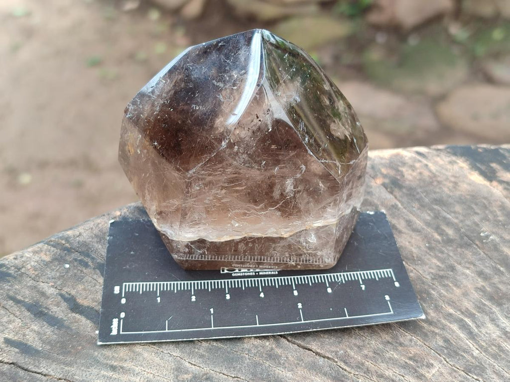 Polished Mixed Smokey Quartz Crystals x 2 From Madagascar