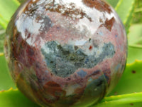 Polished Ocean Jasper Sphere x 1 From Northwest Coast, Madagascar
