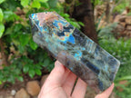 Polished Labradorite Crystals x 2 From Tulear, Madagascar