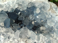 Natural Blue Celestite Geode Specimen x 1 From Sakoany, Madagascar