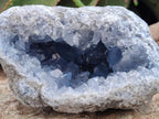 Natural Blue Celestite Geode Specimen x 1 From Sakoany, Madagascar