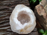 Polished Agates with Crystalline Geodes x 6 From Maintirano, Madagascar