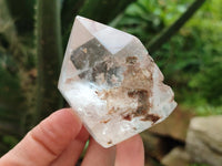 Polished Clear Quartz Crystals x 6 From Akansobe Madagascar