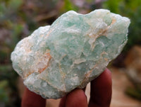 Natural Cobbed Aquamarine Specimens x 12 From Northern Cape, South Africa