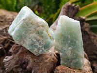 Natural Cobbed Aquamarine Specimens x 12 From Northern Cape, South Africa