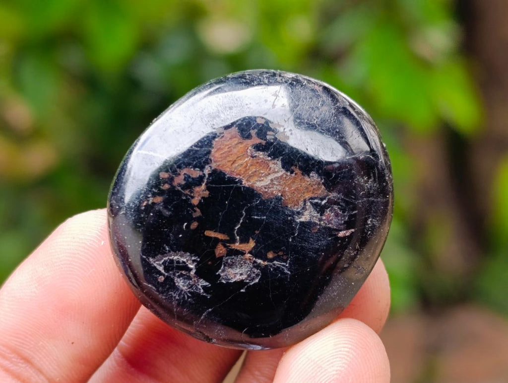 Polished Mini Black Tourmaline Free Forms x 70 From Madagascar
