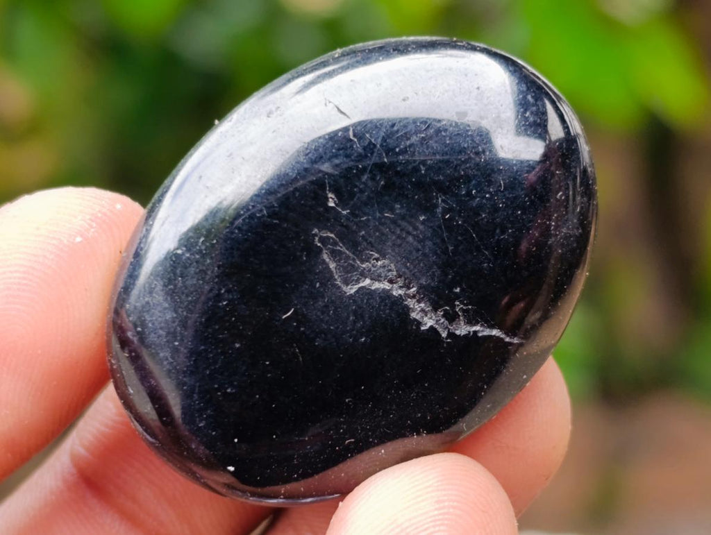 Polished Mini Black Tourmaline Free Forms x 70 From Madagascar