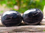 Polished Mini Black Tourmaline Free Forms x 70 From Madagascar