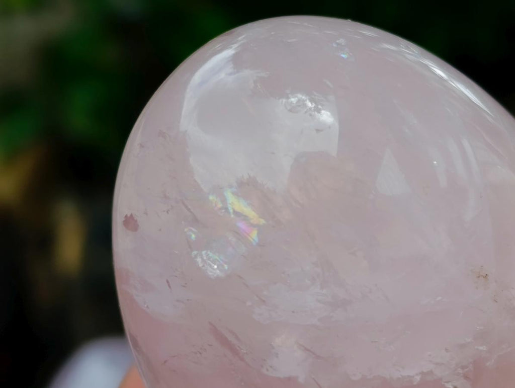 Polished Rose Quartz Eggs x 6 From Madagascar