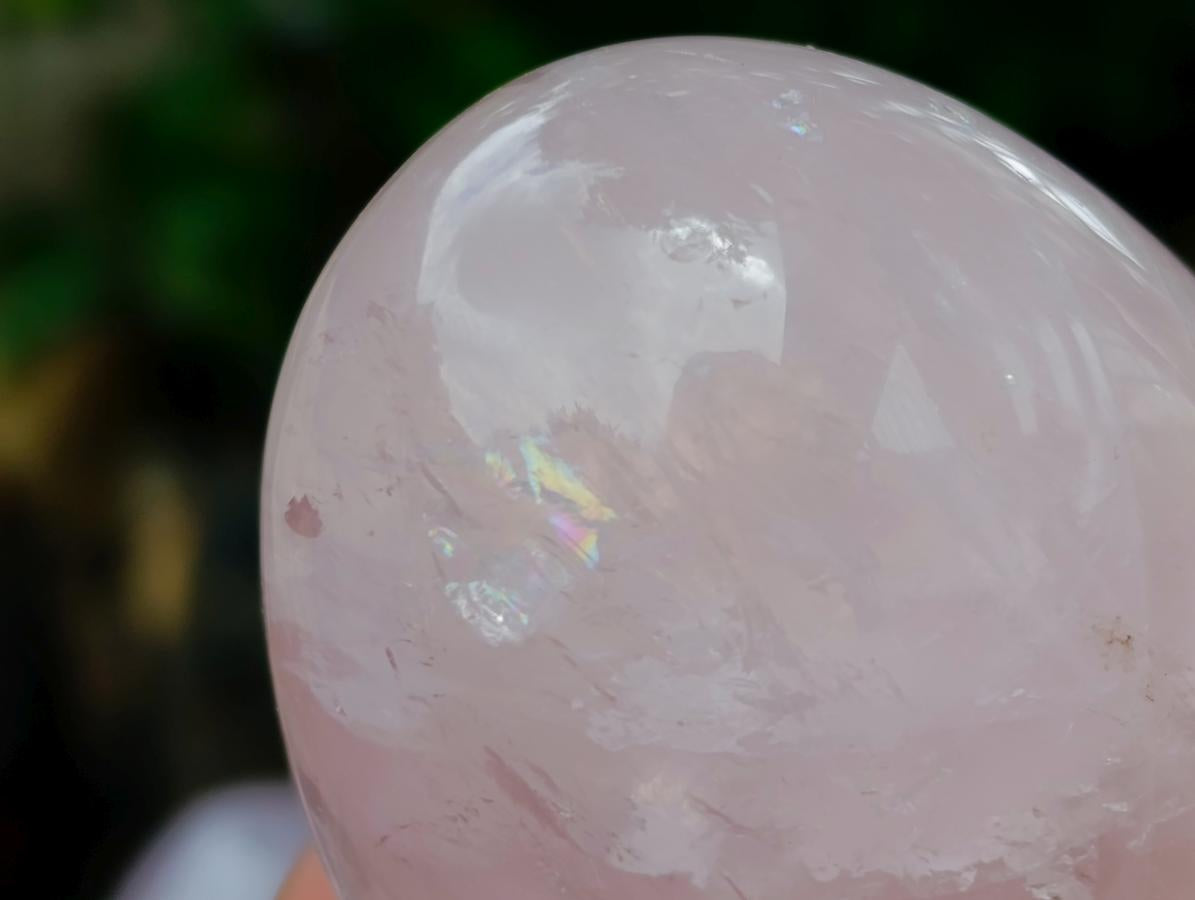 Polished Rose Quartz Eggs x 6 From Madagascar