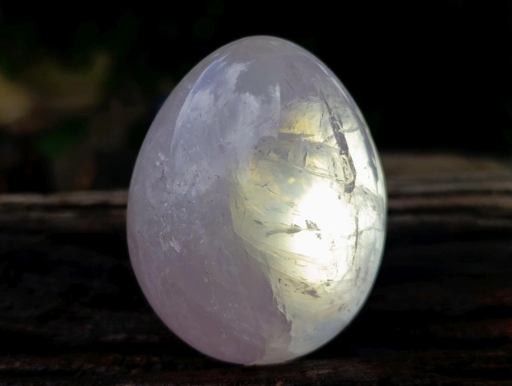 Polished Rose Quartz Eggs x 6 From Madagascar
