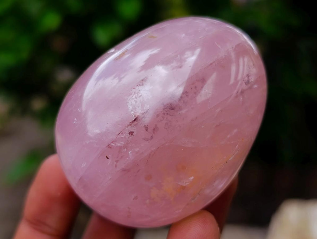Polished Rose Quartz Eggs x 6 From Madagascar