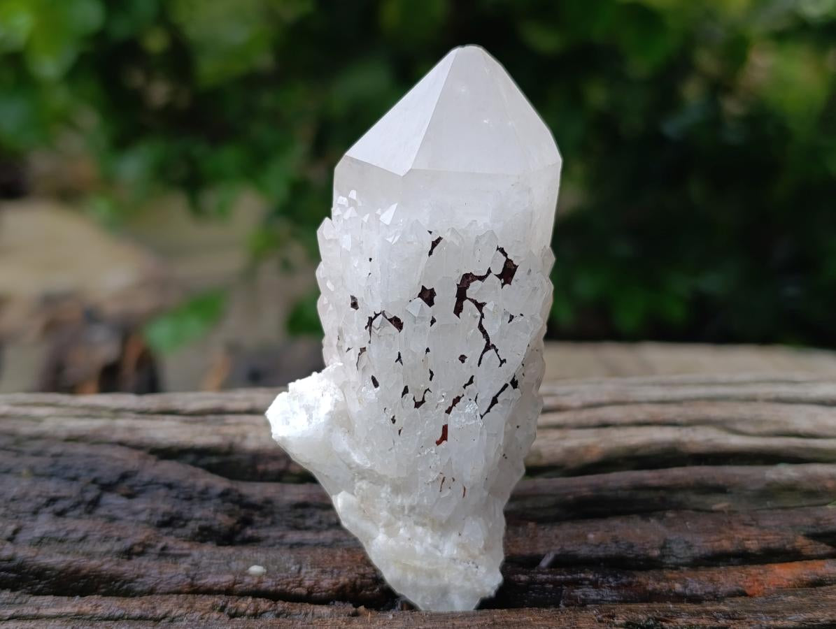 Natural Mixed Quartz Crystal Clusters x 12 From Madagascar