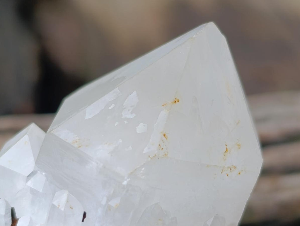 Natural Mixed Quartz Crystal Clusters x 12 From Madagascar