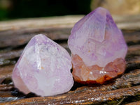 Natural Cactus Flower Smokey Amethyst Spirit Crystals x 70 From South Africa
