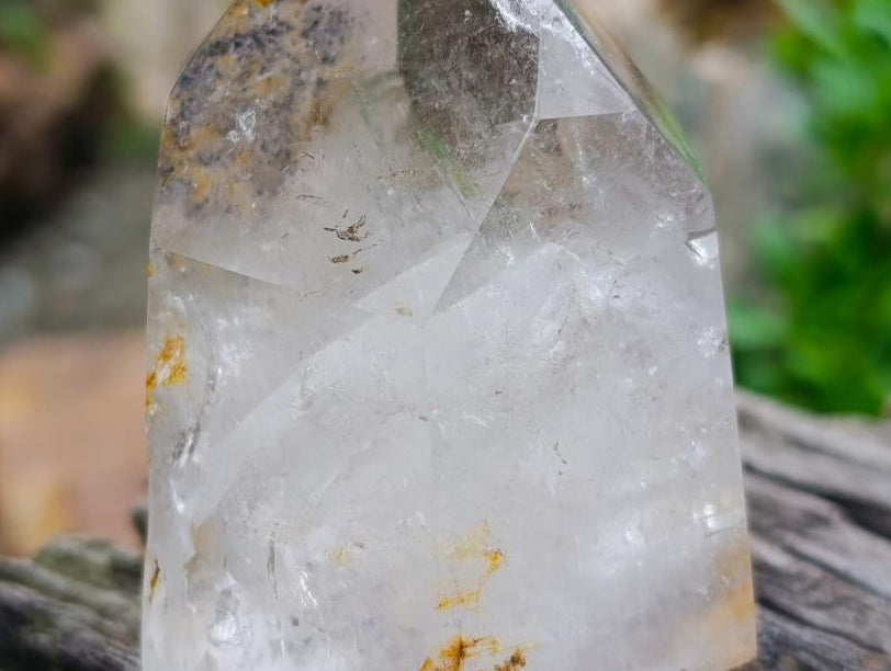 Polished Smokey Quartz Crystals With Inclusions x 6 From Madagascar
