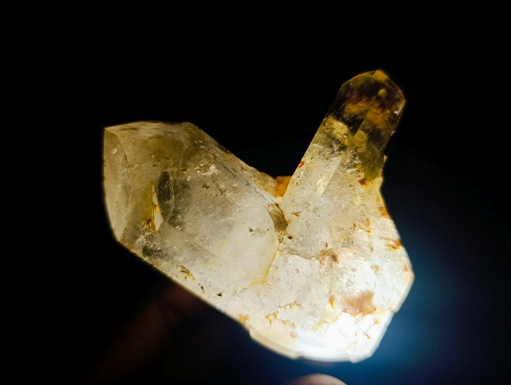 Polished Smokey Quartz Crystals With Inclusions x 6 From Madagascar