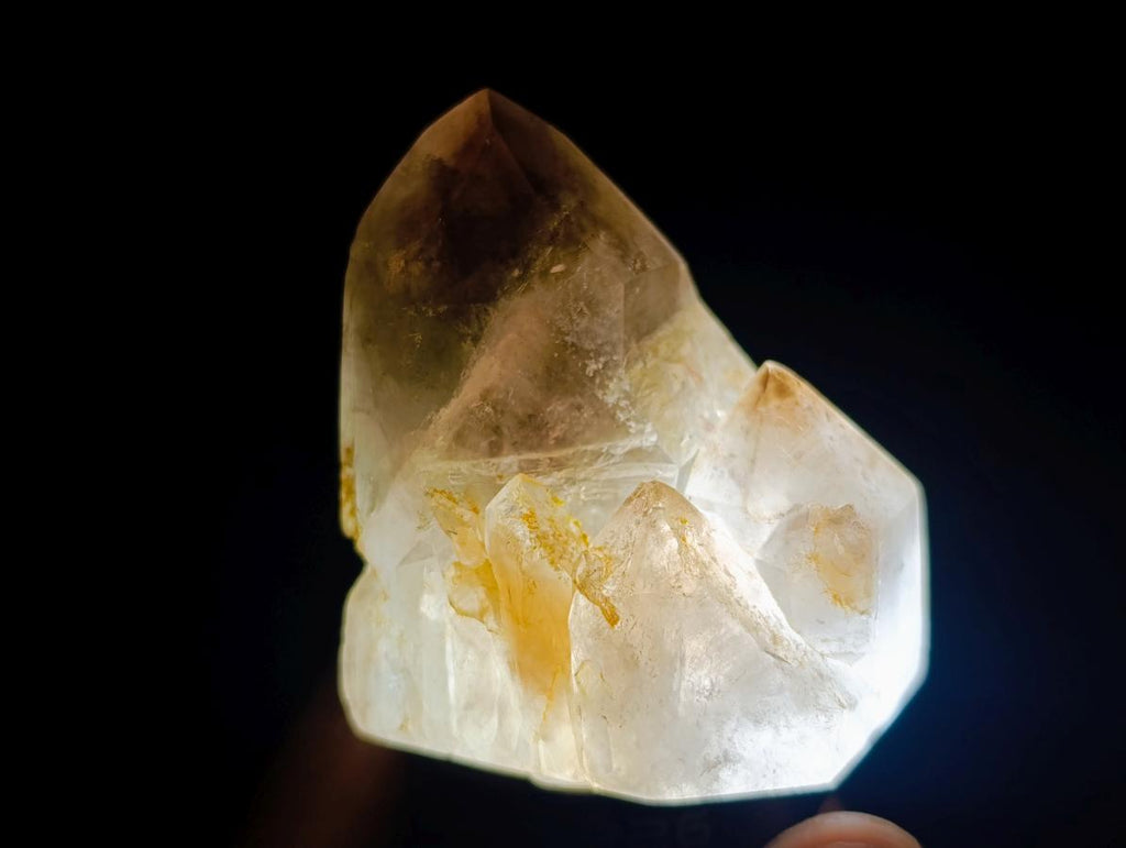 Polished Smokey Quartz Crystals With Inclusions x 6 From Madagascar
