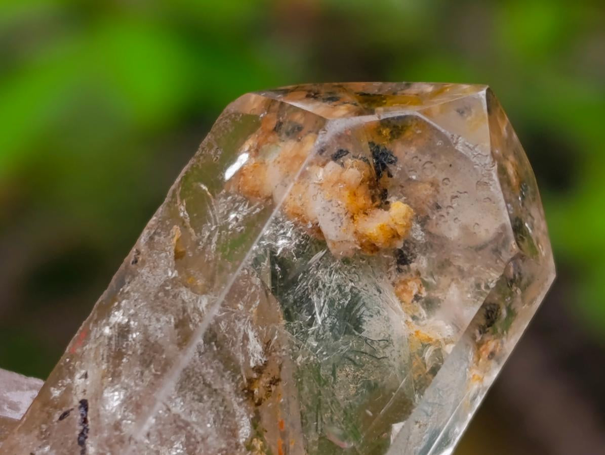 Polished Smokey Quartz Crystals With Inclusions x 6 From Madagascar