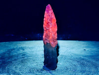 Natural Drusy Quartz Coated Spearhead Calcite Specimens x 12 From Albert's Mountain, Lesotho