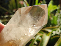 Polished Smokey Phantom Quartz Crystals x 2 From Madagascar