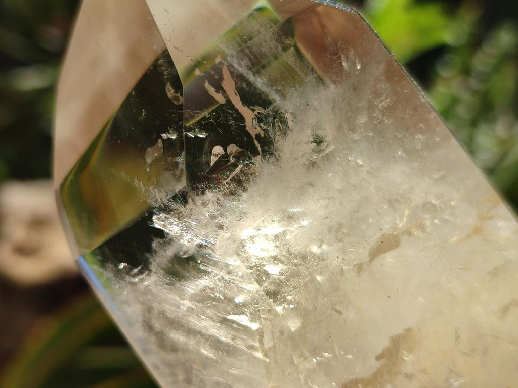 Polished Smokey Phantom Quartz Crystals x 2 From Madagascar