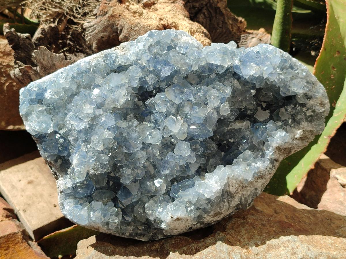Natural Blue Celestite Specimen x 1 From Sakoany, Madagascar