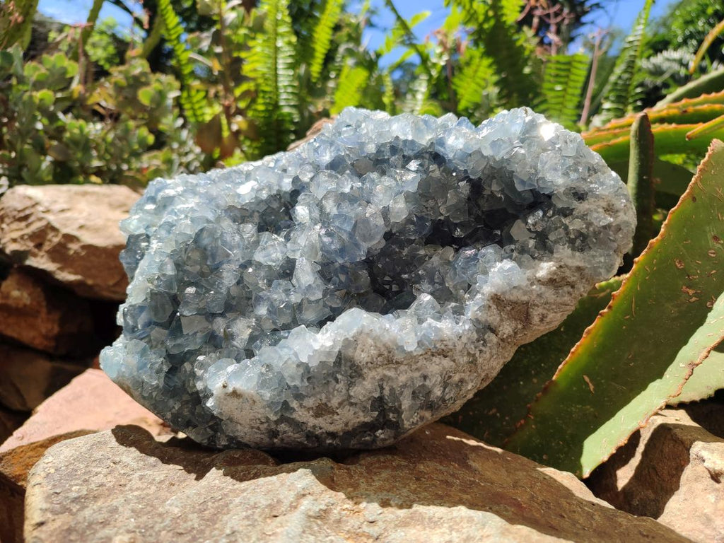Natural Blue Celestite Specimen x 1 From Sakoany, Madagascar