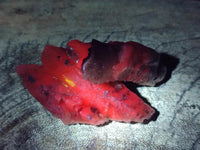 Natural Drusy Quartz Coated Spearhead Calcite Crystals x 20 From Albert's Mountain, Lesotho