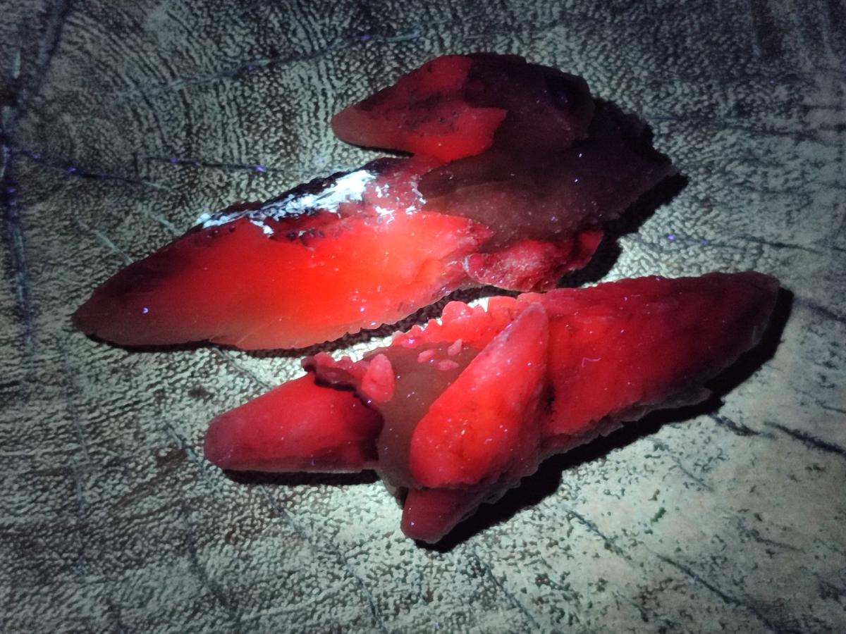 Natural Drusy Quartz Coated Spearhead Calcite Crystals x 20 From Albert's Mountain, Lesotho