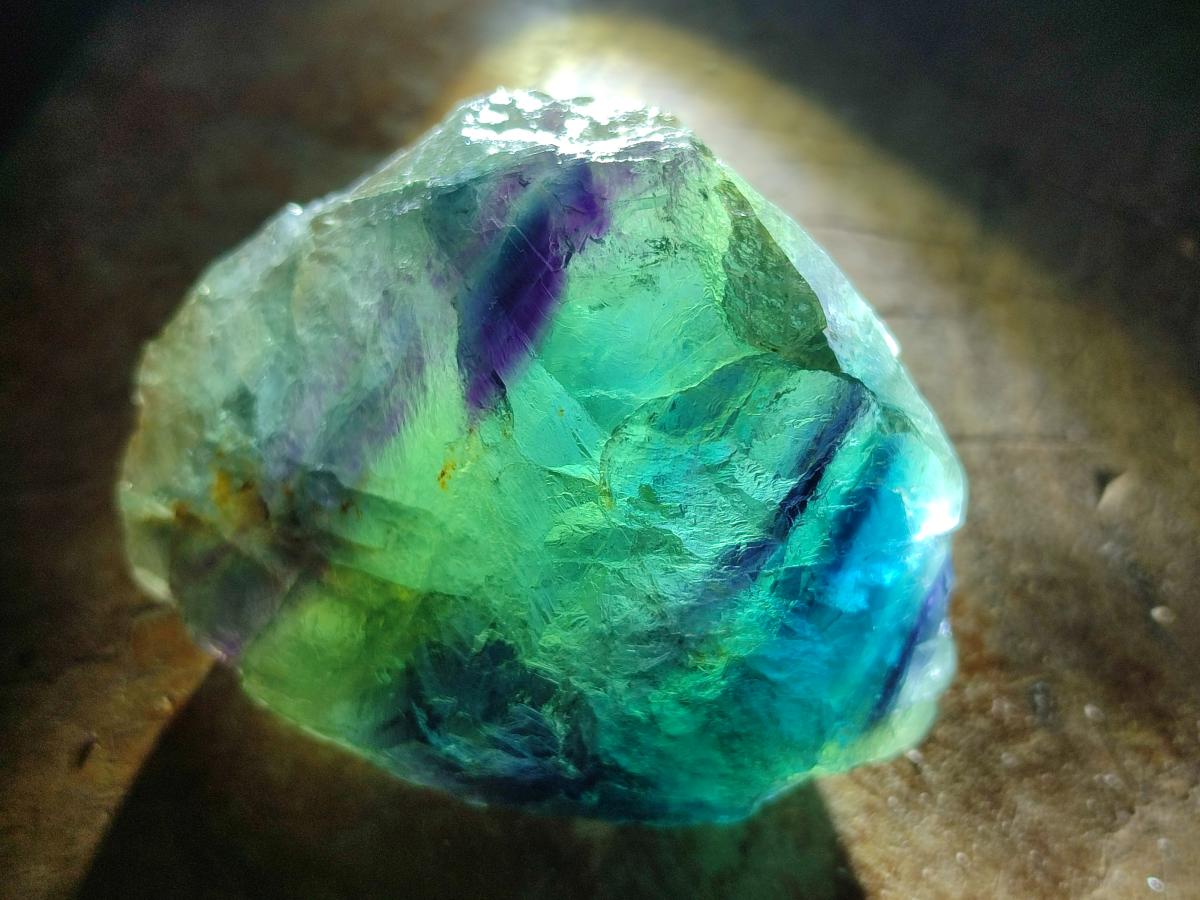 Natural Watermelon Fluorite Cobbed Specimens x 12 From Uis, Namibia