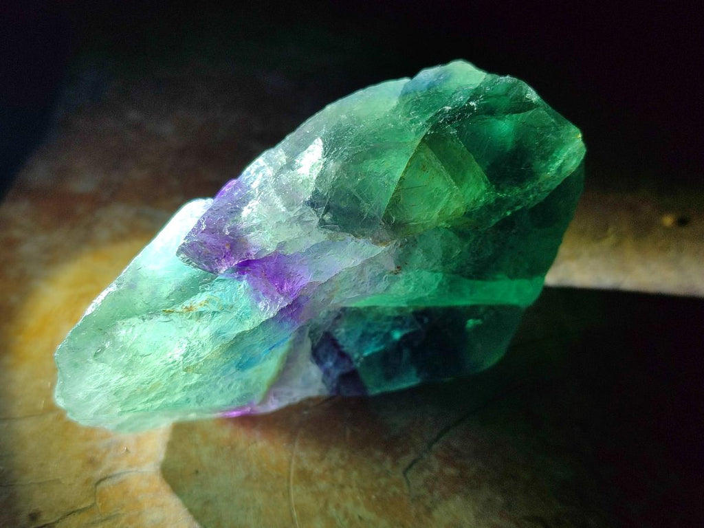 Natural Watermelon Fluorite Cobbed Specimens x 12 From Uis, Namibia