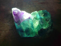Natural Watermelon Fluorite Cobbed Specimens x 12 From Uis, Namibia