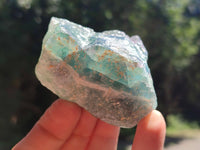 Natural Watermelon Fluorite Cobbed Specimens x 12 From Uis, Namibia