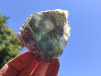 Natural Watermelon Fluorite Cobbed Specimens x 12 From Uis, Namibia