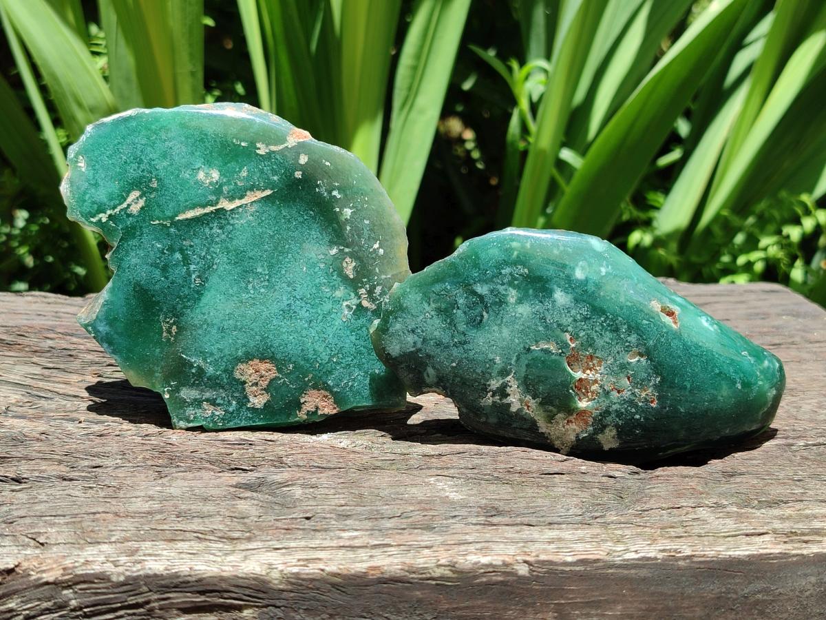 Polished On One Side Mtorolite Plates x 6 From Mutorashanga, Zimbabwe - Toprock Gemstones and Minerals 