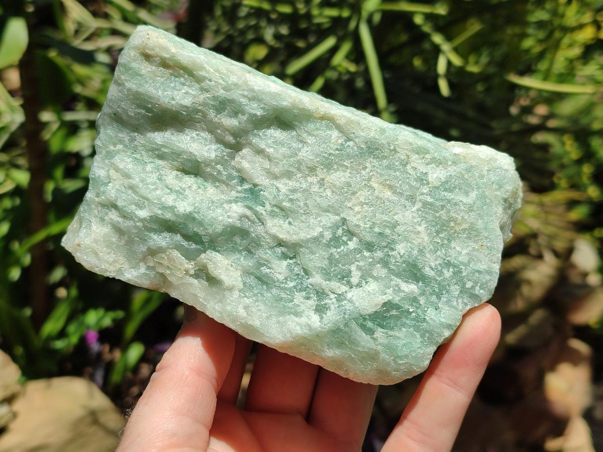 Natural Cobbed Aquamarine Specimens x 3 From Northern Cape, South Africa