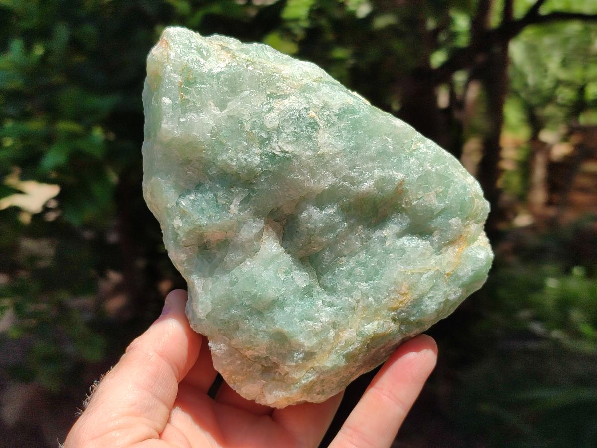 Natural Cobbed Aquamarine Specimens x 3 From Northern Cape, South Africa