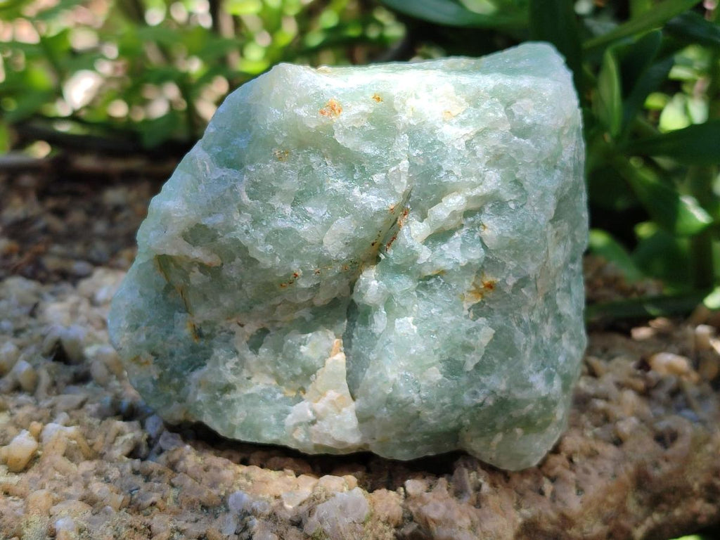 Natural Cobbed Aquamarine Specimens x 3 From Northern Cape, South Africa