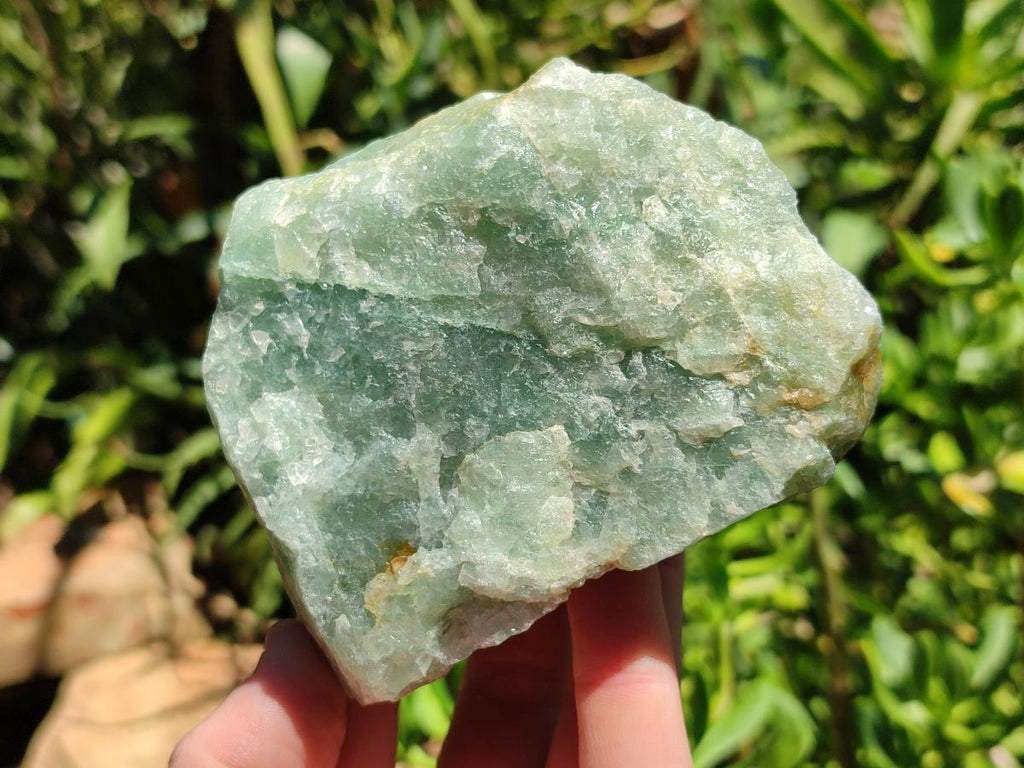 Natural Cobbed Aquamarine Specimens x 3 From Northern Cape, South Africa