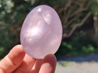 Polished Gemmy Rose Quartz Eggs x 12 From Madagascar