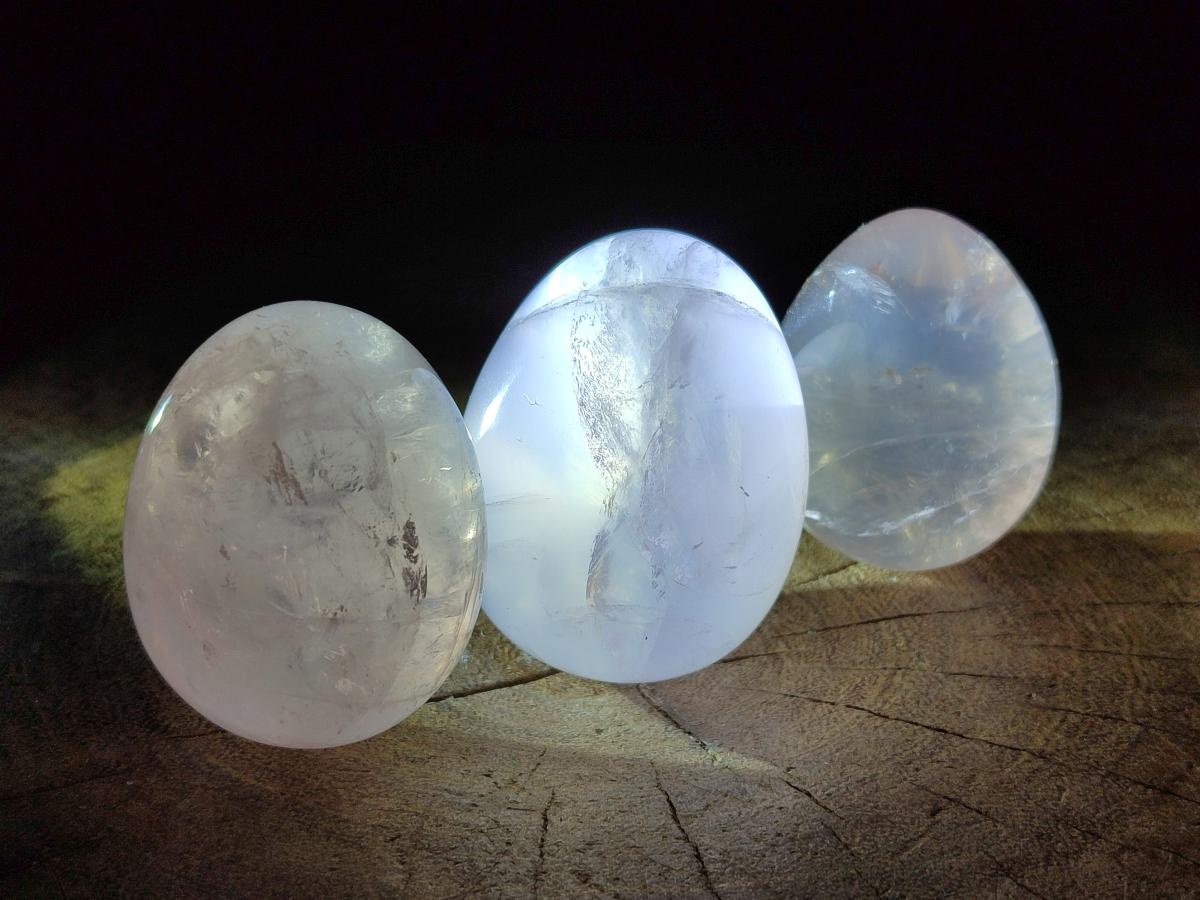 Polished Gemmy Rose Quartz Eggs x 12 From Madagascar