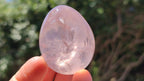 Polished Gemmy Rose Quartz Eggs x 12 From Madagascar