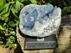 Natural Blue Celestite Specimens x 2 From Sakoany, Madagascar