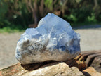 Natural Blue Celestite Specimens x 2 From Sakoany, Madagascar