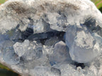 Natural Blue Celestite Specimens x 2 From Sakoany, Madagascar