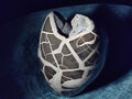 Polished Septerye Sauvage "Dragons Egg" Geode Standing Free Form x 1 From Mahajanga, Madagascar