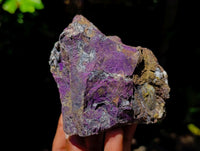 Natural Metallic Cobbed Purpurite Specimens x 5 From Erongo, Namibia